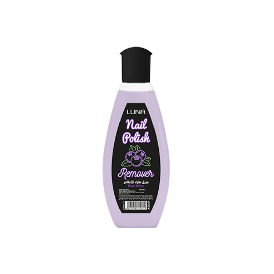 Shop Luna Nail Polish Remover in Blue Berry Oval 100 ml on ZYNAH