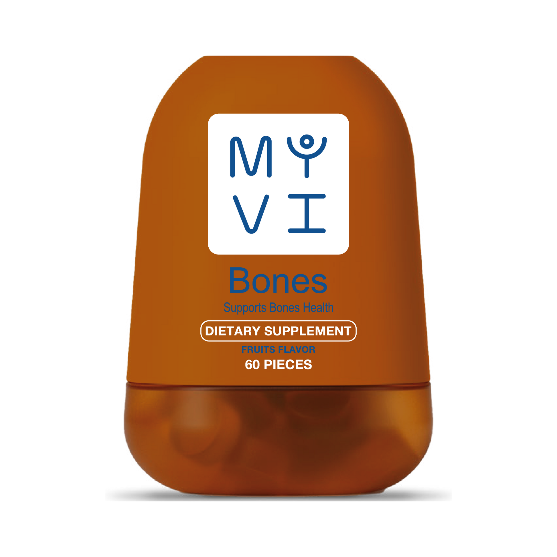 MYVI My Bones Gummies –  Bone Support Supplement (60 Gummies)
