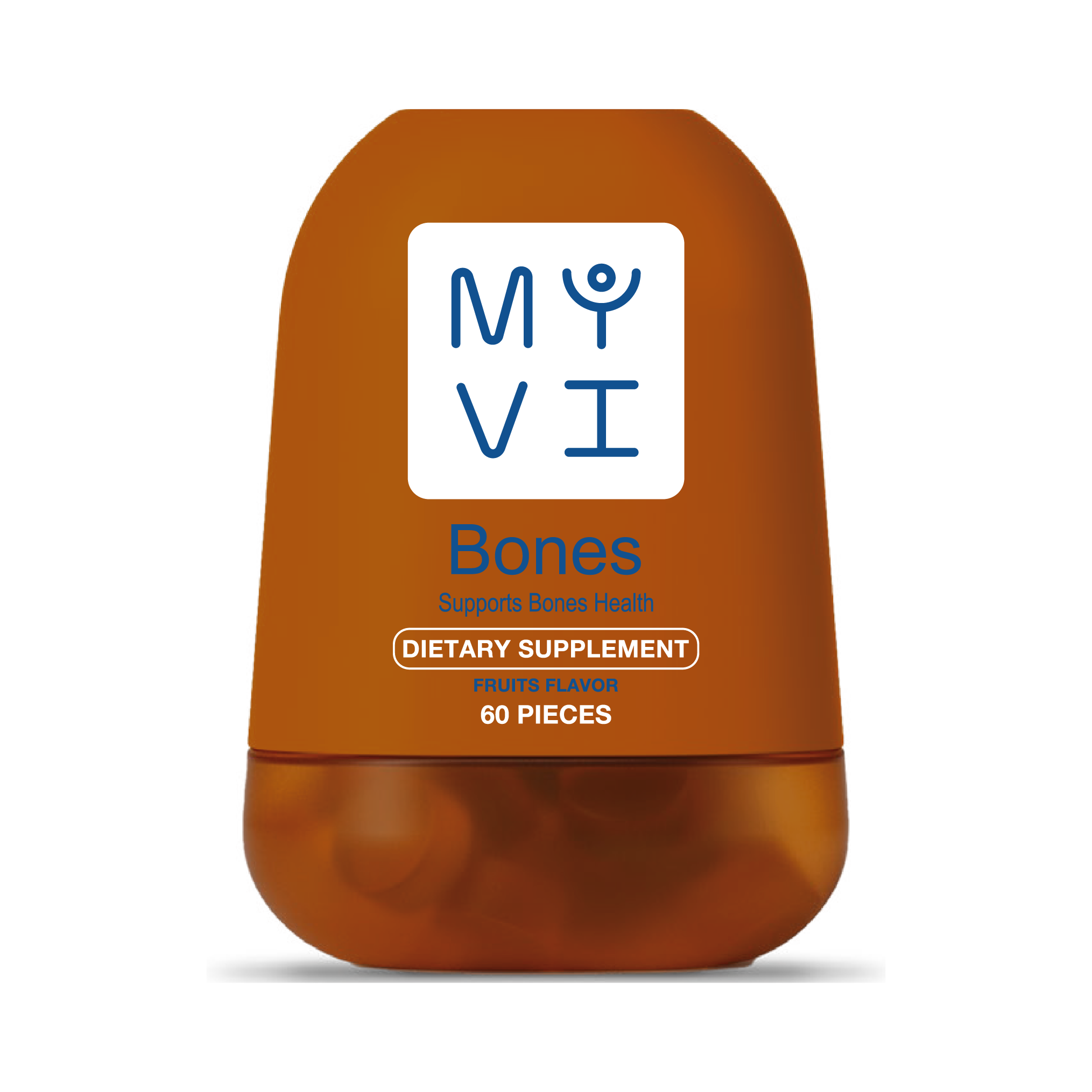 MYVI My Bones Gummies –  Bone Support Supplement (60 Gummies)