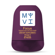 MYVI Focus Gummies – Omega-3 & Brain Support Gummies for Memory & Concentration (60 Gummies)