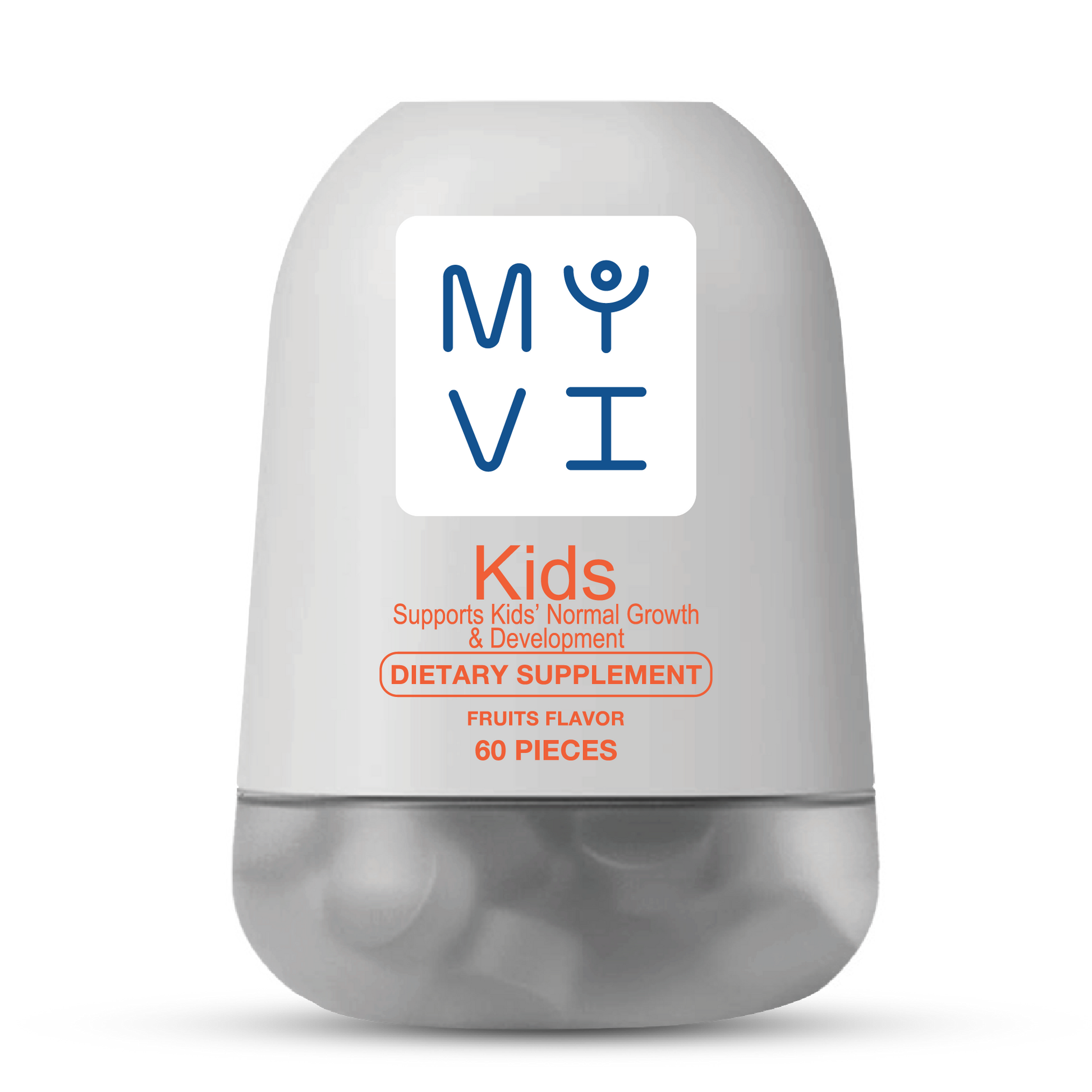 MYVI Kids Multivitamins Gummies – Daily Vitamins & Immune Support for Kids (60 Gummies)