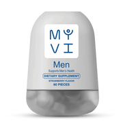 MYVI Men’s MY ESSENTIALS Multivitamin  – 60 Gummies, Strawberry Flavor