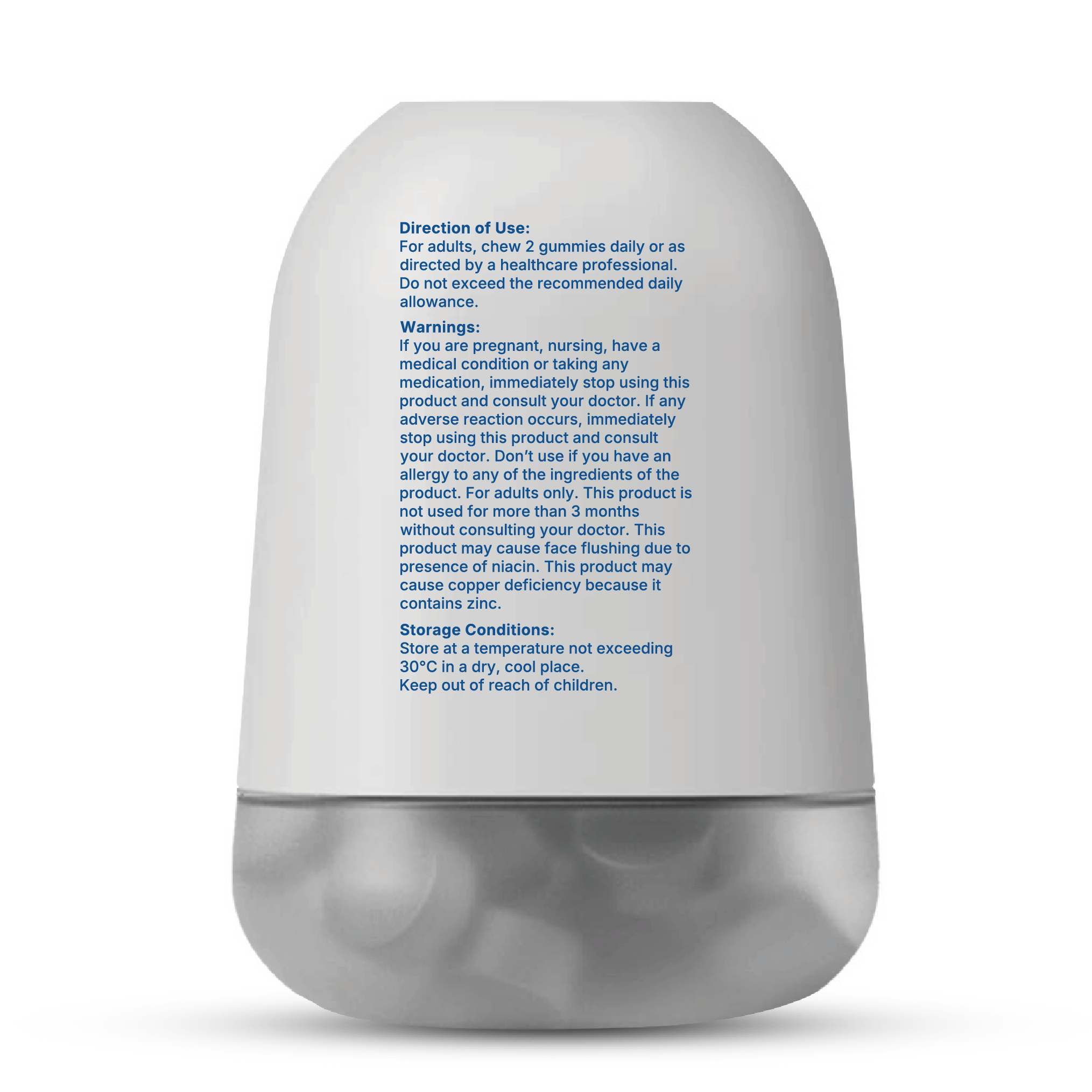 MYVI Men’s MY ESSENTIALS Multivitamin  – 60 Gummies, Strawberry Flavor