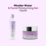Telofill's Micellar Water + Facial Moisturizing Gel (Best-Sellers)