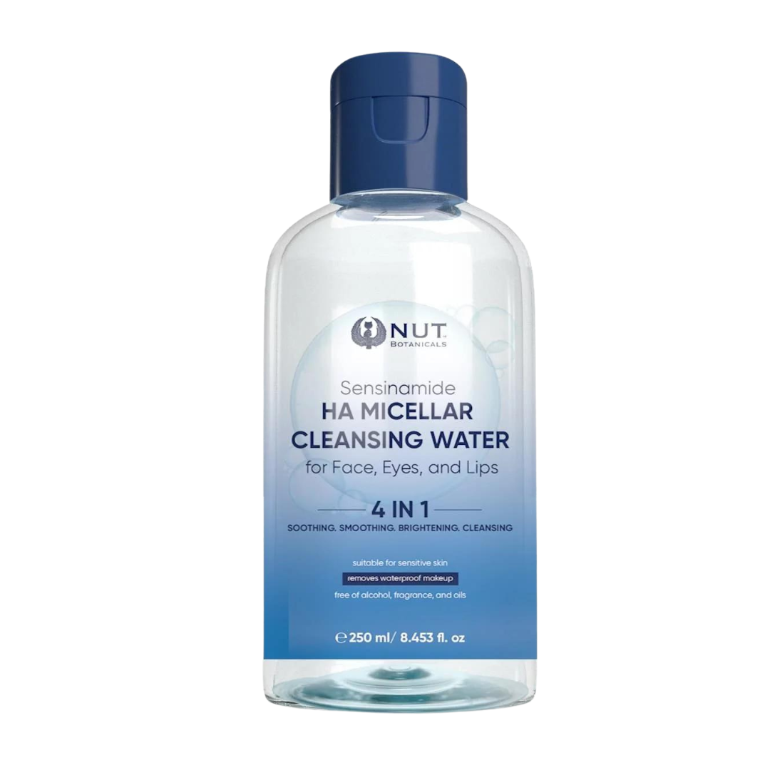 Nut Micellar Cleansing Water (4 in 1) And Makeup Remover & Soft Makeup Cleansing Pads
