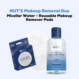 NUT' Makeup Removal Duo (Micellar Water + Reusable Cleansing Pads)