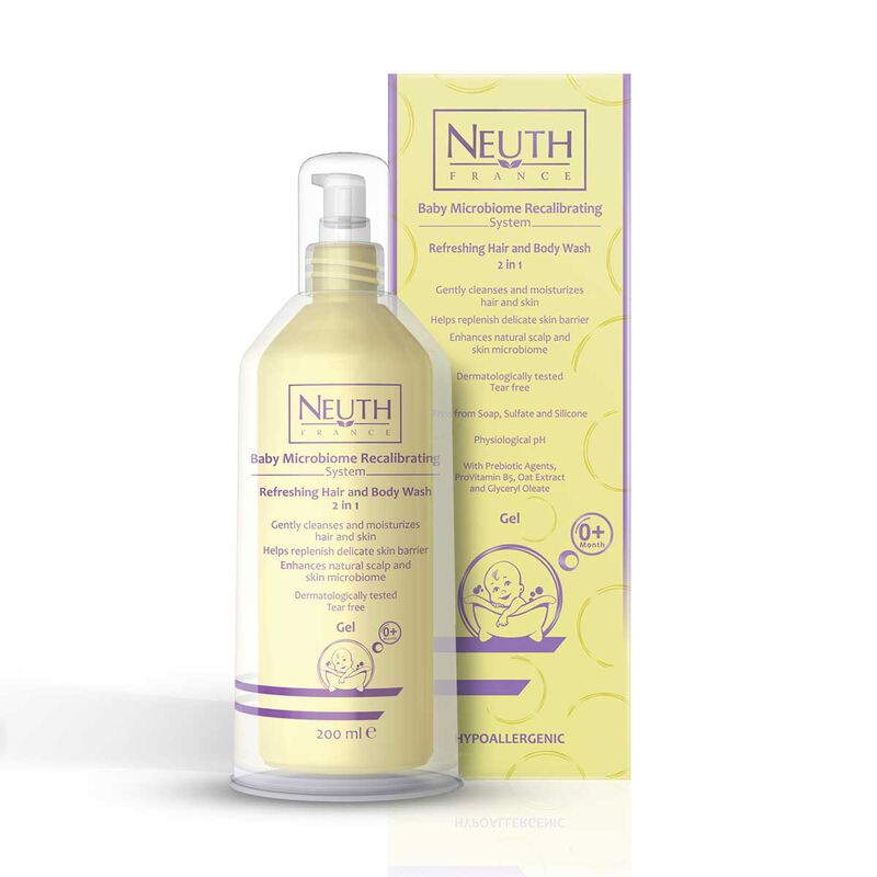 Shop Neuth France Baby Refreshing Hair & Body Wash (2 in 1) ZYNAH