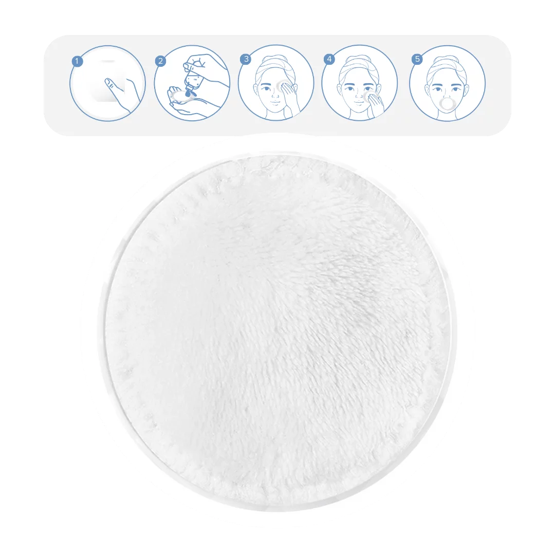 Ultra Soft Reusable Makeup Cleansing Pads - ZYNAH