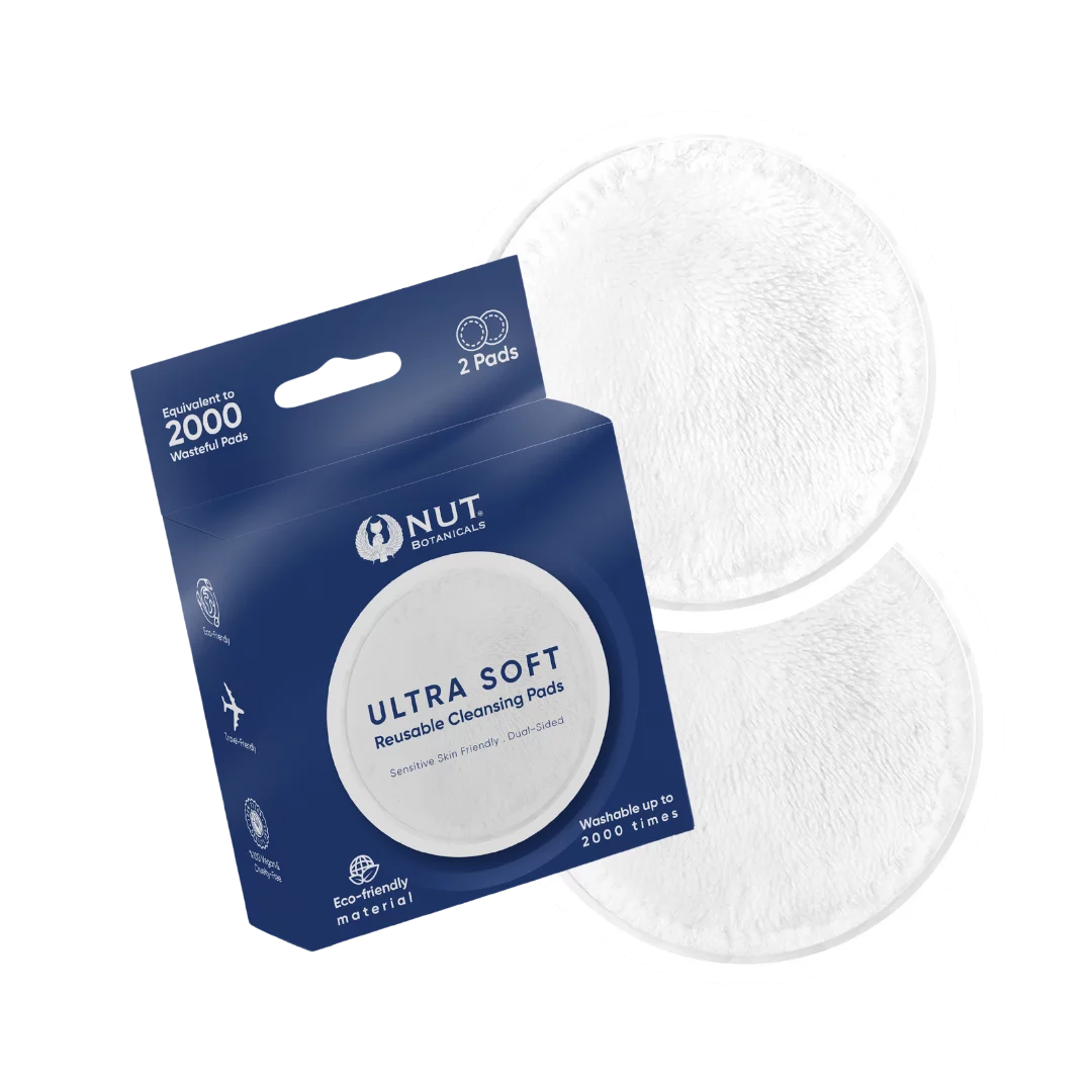 Nut Micellar Cleansing Water (4 in 1) And Makeup Remover & Soft Makeup Cleansing Pads