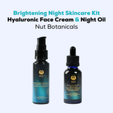 Nut's Bright Complexion Night skincare Kit (Face Cream + Night Oil)
