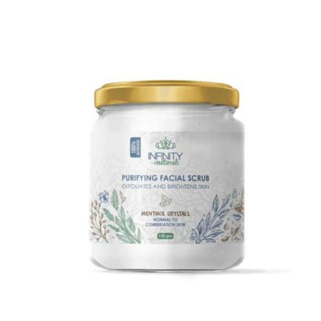 Purifying Facial Scrub with Menthol Crystal - ZYNAH