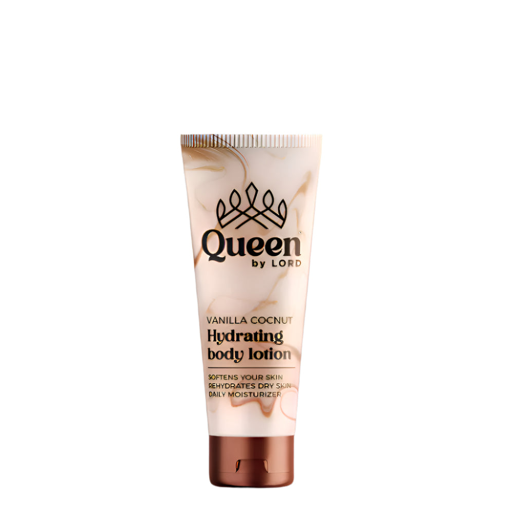 Shop Queen Hydrating Body Lotion With Vanilla Coconut Scent on ZYNAH