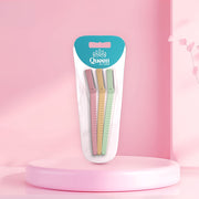 Shop Queen Eyebrow Razor Set of 3 - Multicolour on ZYNAH