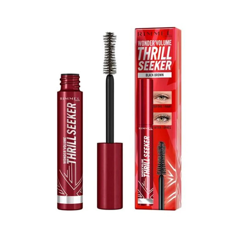 RIMMEL LONDON WONDER VOLUME THRILL SEEKER # EXTREME BLACK 8ML MASCARA