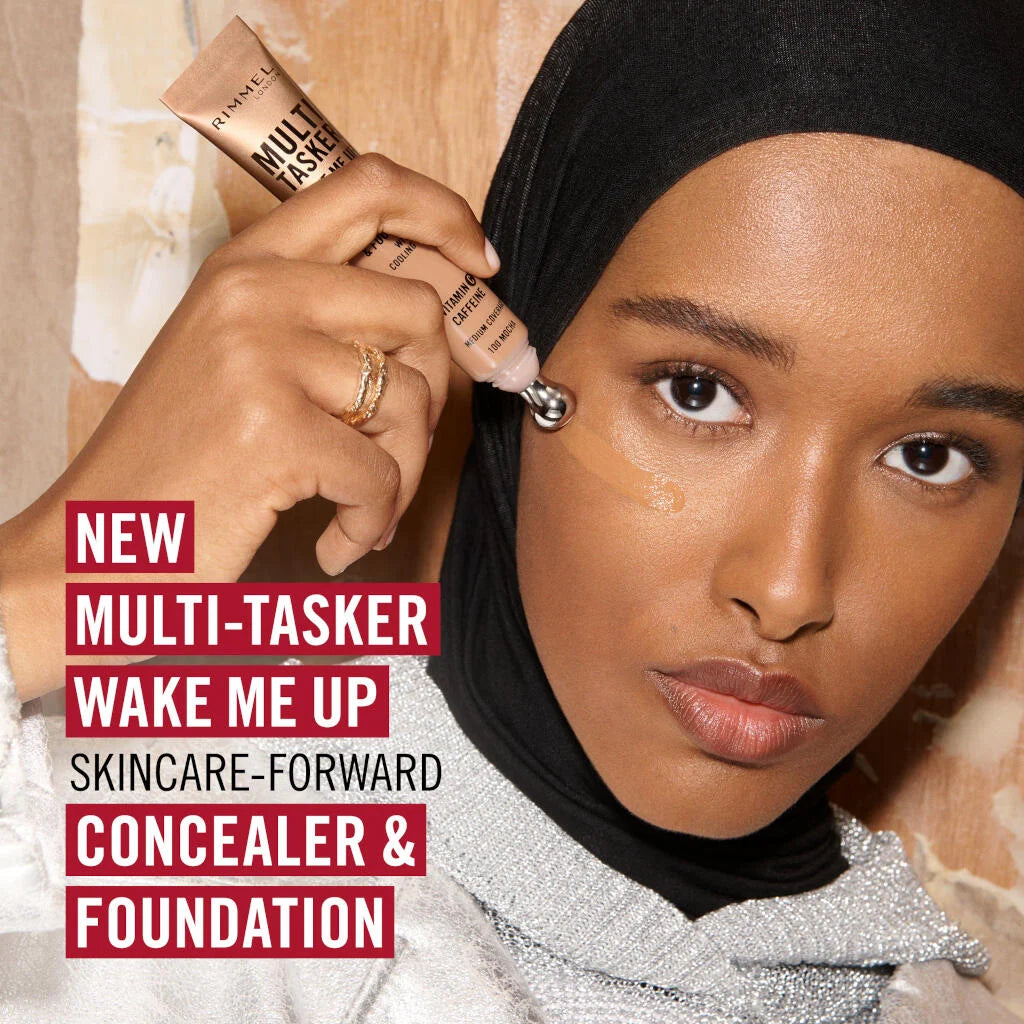 Rimmel Multi-Tasker Wake Me Up Concealer & Foundation – (055 Classic Beige)