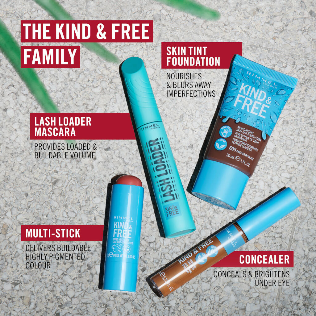 MASCARA KIND & FREE LASH LOADER , Black 001