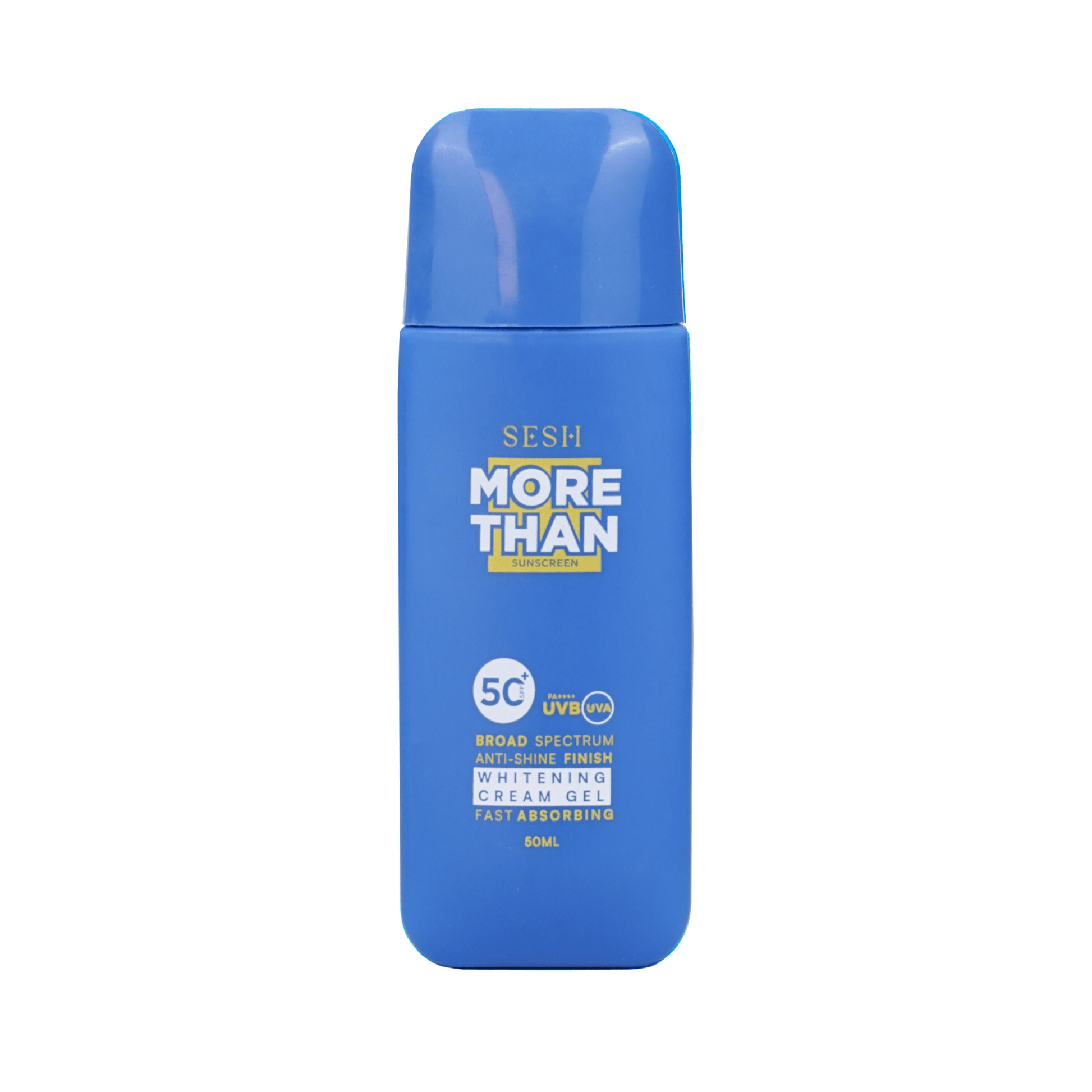 Sesh More Than Sunscreen Whitening Cream Gel SPF50+