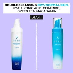 Shop the SESH Double Cleansing for Dry/Normal Skin on ZYNAH