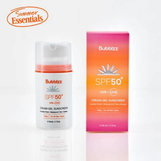 Bubblzz SPF 50+ Sun Screen 50 ml