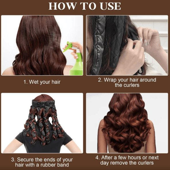 Heatless Octopus Curler