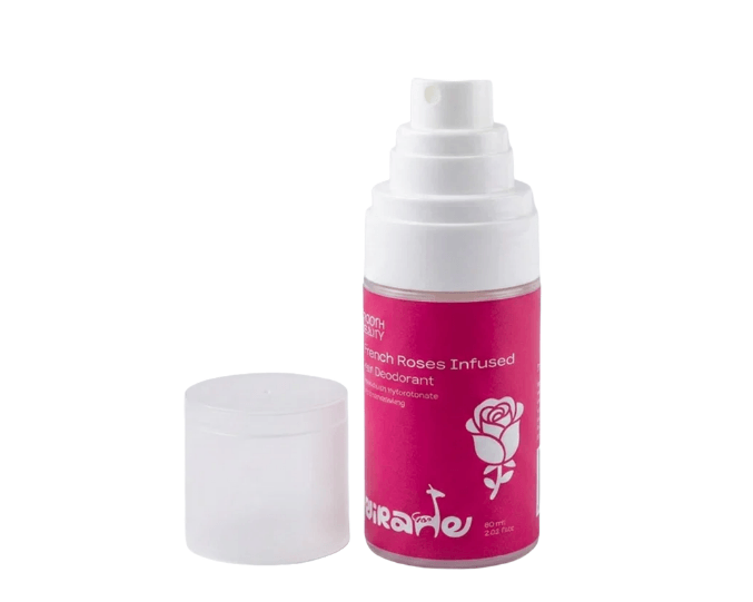 Giraffe Hair Deodorant Perfume French Roses Infused