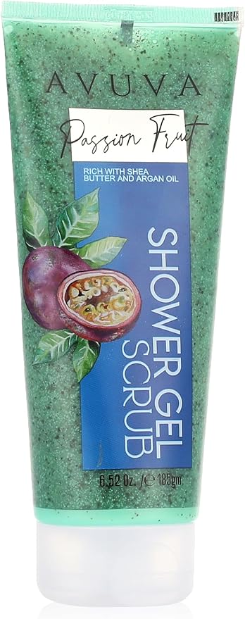 Shop Avuva Shower Gel Scrub Passion Fruit on ZYANH