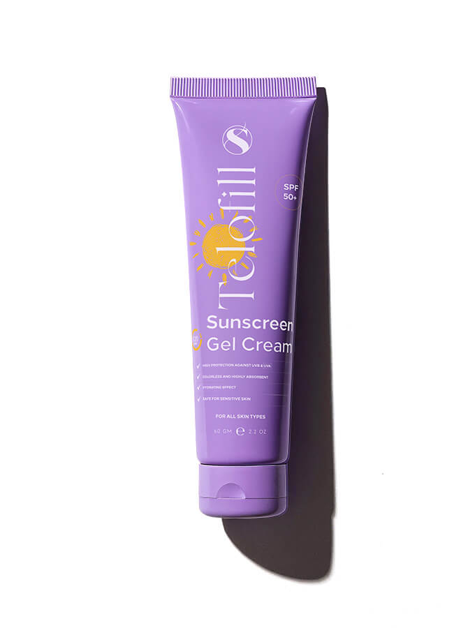 Telofill Sunscreen Gel Cream SPF 50+