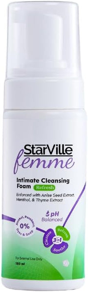 StarVille Femme Intimate Cleansing Foam Refresh 150 ml