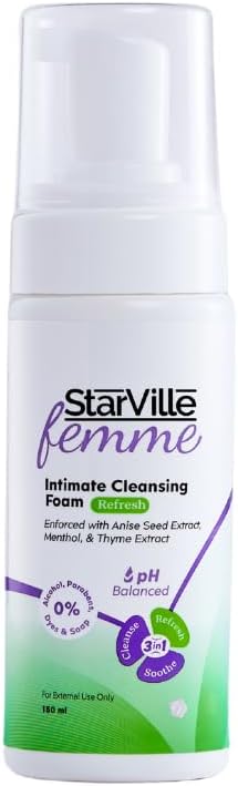 StarVille Femme Intimate Cleansing Foam Refresh 150 ml