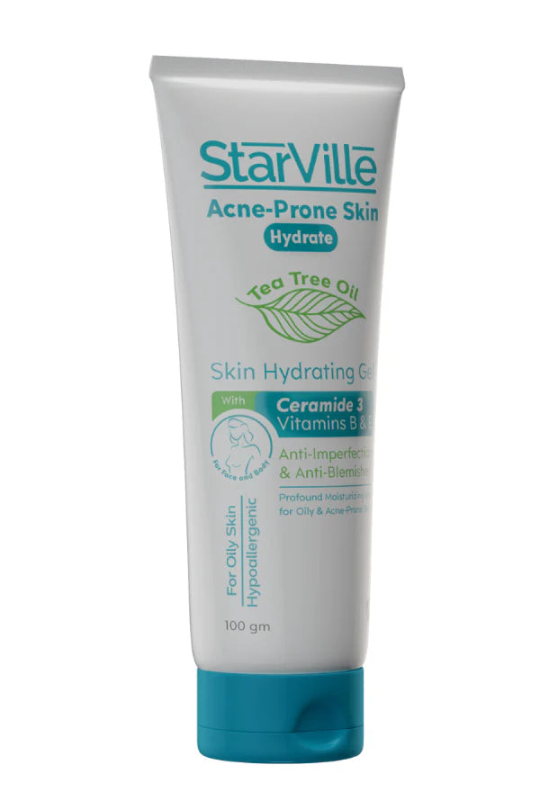 Shop StarVille Acne prone skin Hydrating Gel 100 gm on ZYNAH