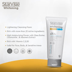 Starville Whitening Cleanser 200ml - ZYNAH