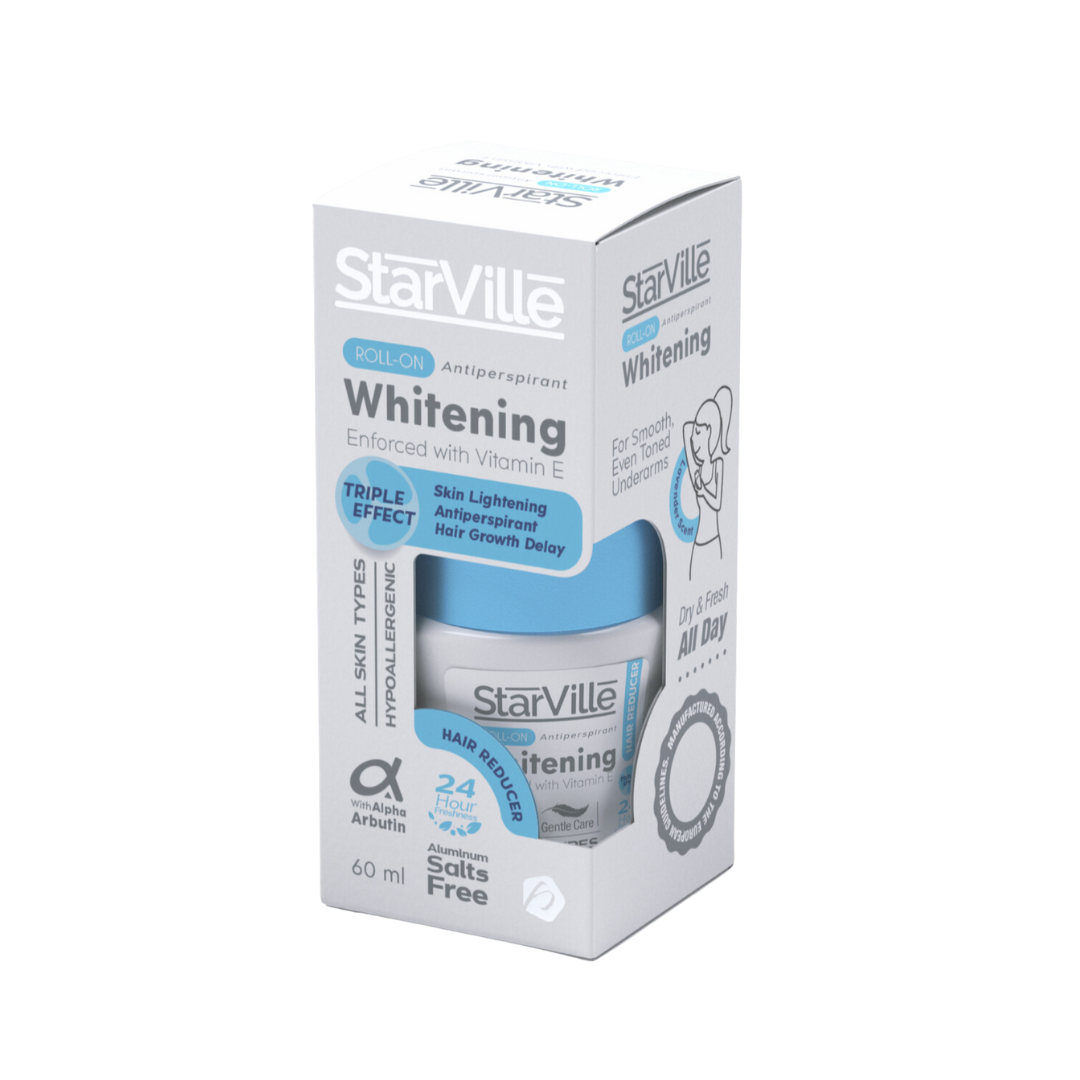 Starville Whitening Roll-On Hair Reducer 60 ml - znah