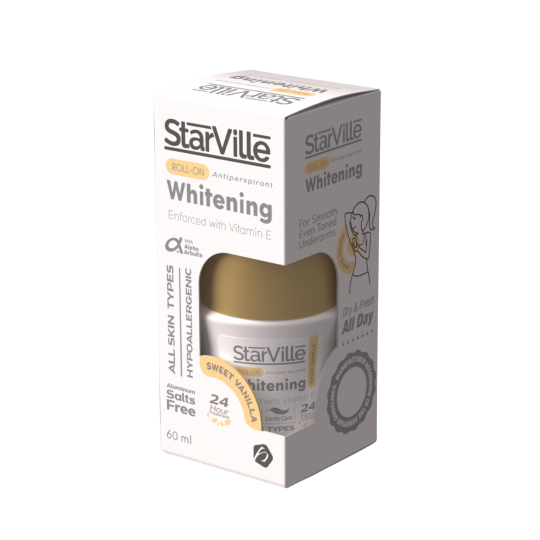 Starville Whitening Roll on Sweet Vanilla 60 ml - ZYNAH