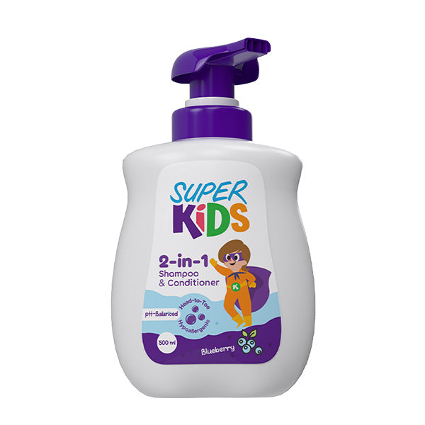 Superkids 2 in 1 Shampoo & Conditioner - 500 ml - ZYNAH