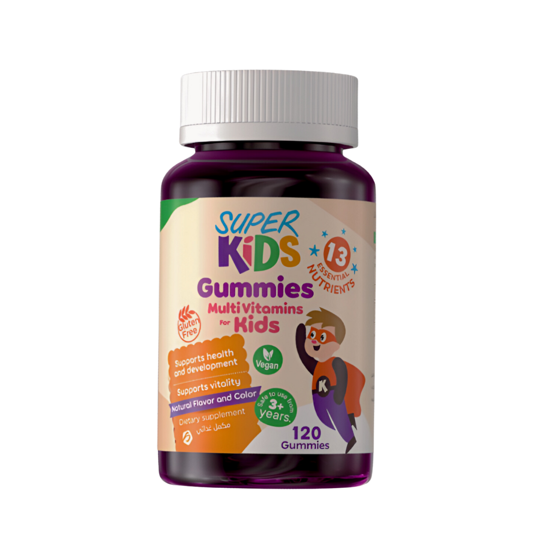 Superkids Gummies Chewable Multivitamins 120 Piece - ZYNAH