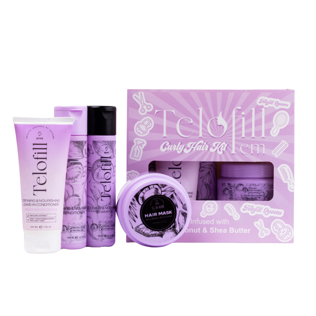 Telofill Curly Hair Kit