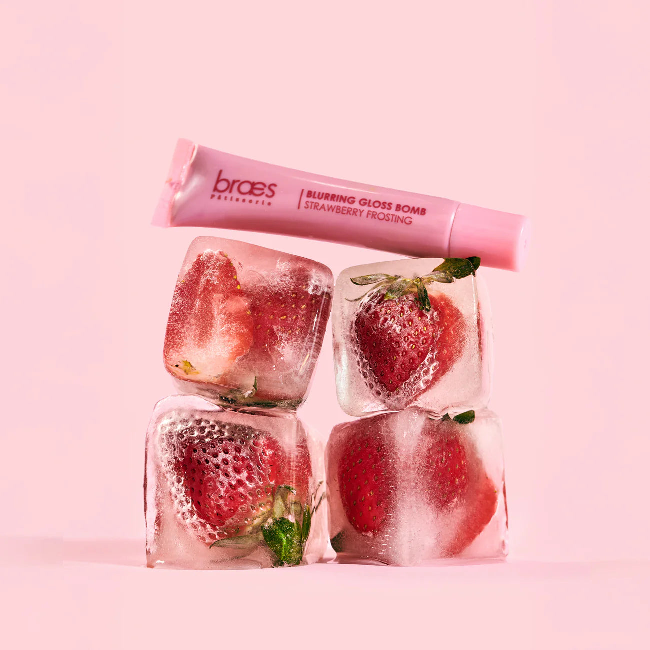 The Blurring Gloss Bomb - STRAWBERRY FROSTING