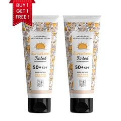 Tinted Sunscreen Lotion SPF50+ (1+1 FREE) - ZYNAH