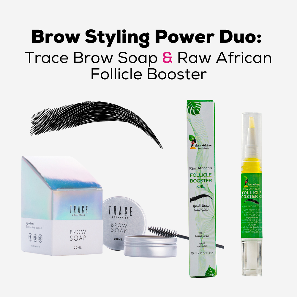 Brow Styling Power Duo: Trace Brow Soap + Raw Follicle Booster