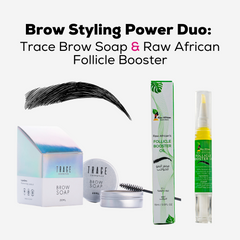 Brow Styling Power Duo: Trace Brow Soap + Raw Follicle Booster