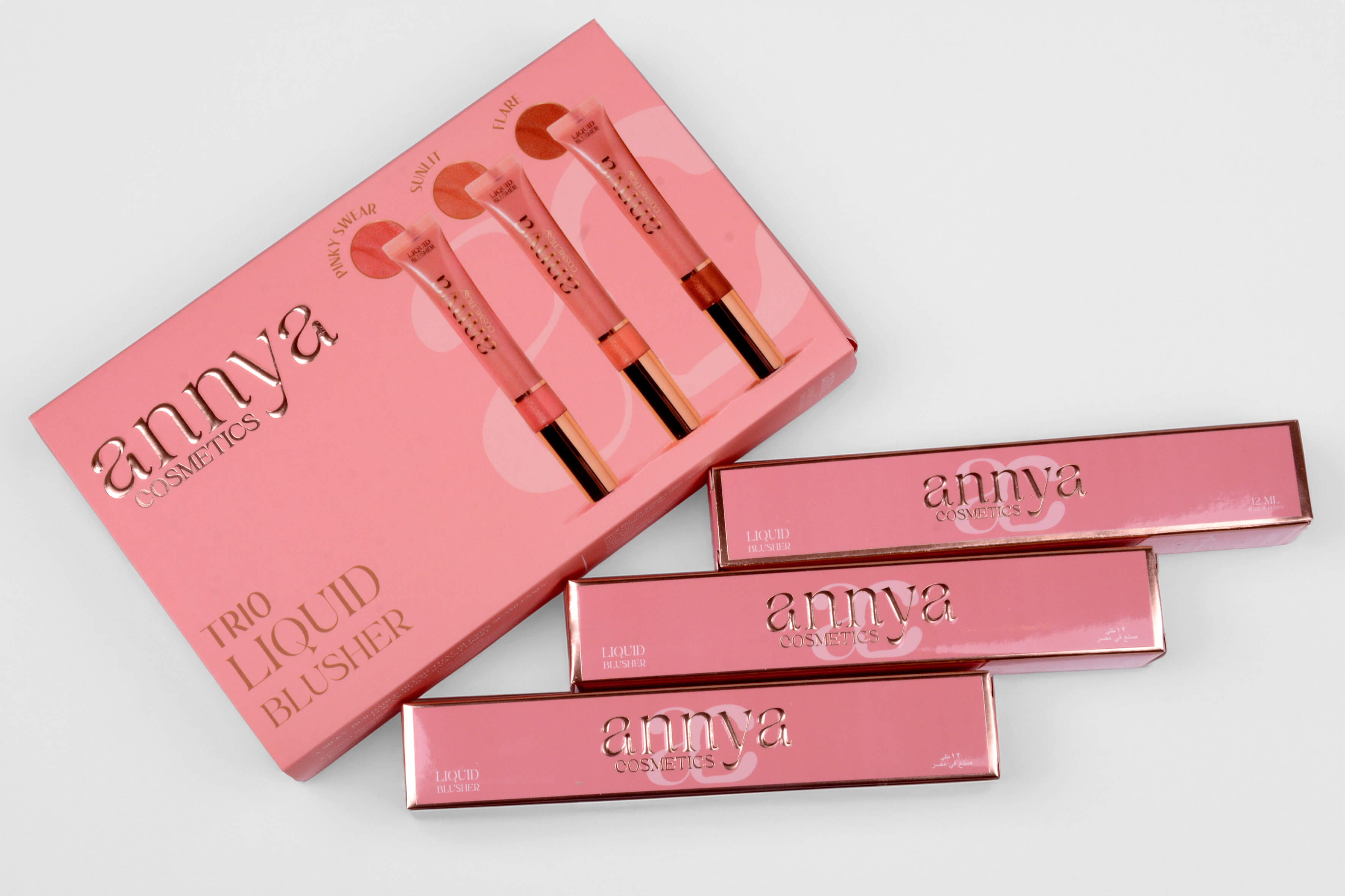 Annya Trio Liquid Blushers