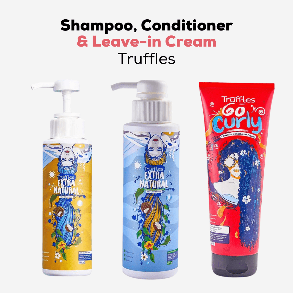 Truffles Shampoo, Conditioner & Leave-in Cream on ZYNAH