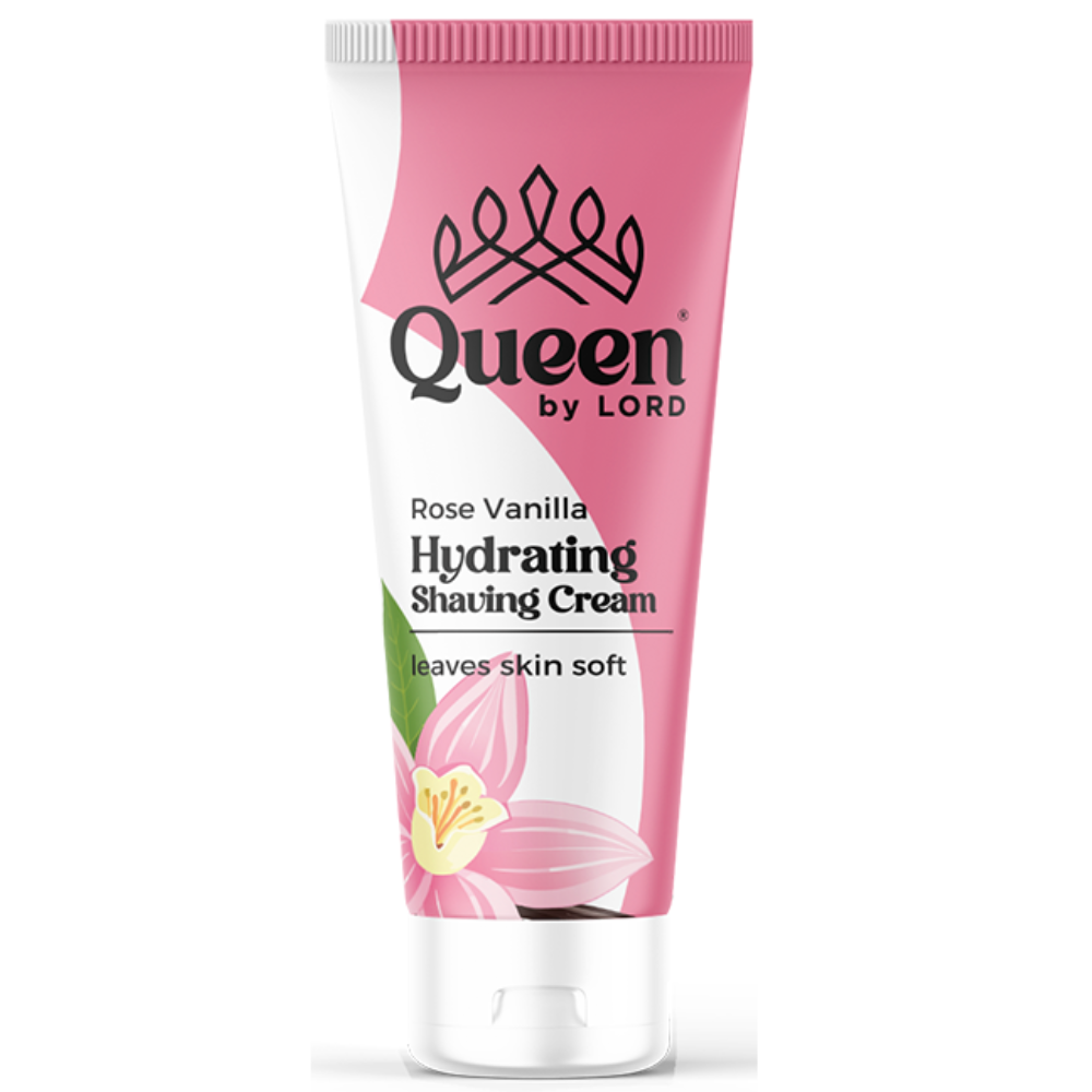 Queen Shaving Cream Rose Vanilla (Normal Skin)