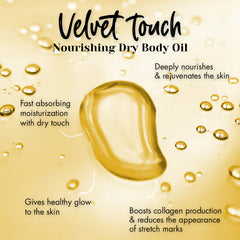 Velvet Touch Body Dry Oil Joviality - zynah