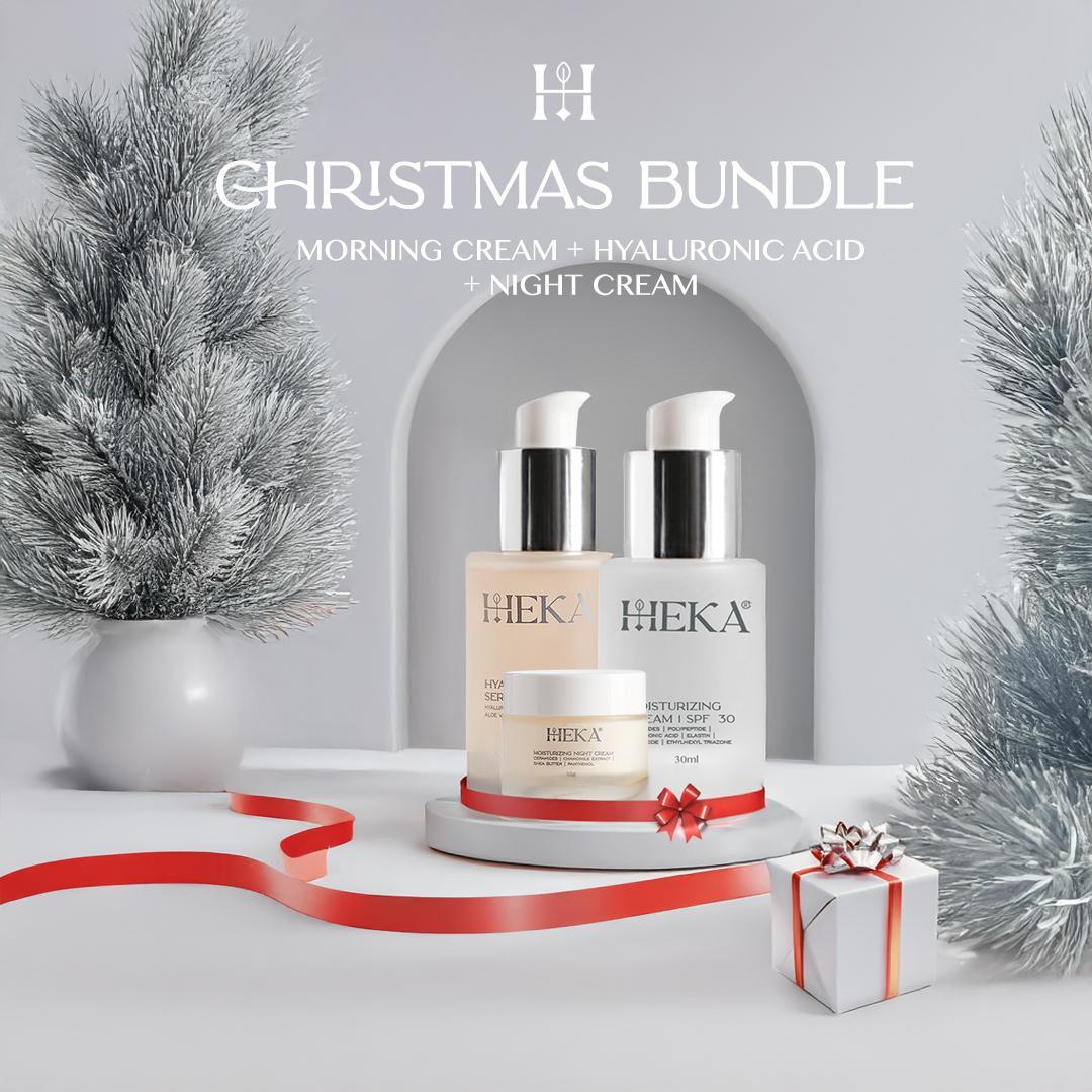 Shop HEKA Winter Wonders (Hyaluronic Acid Serum + Day & Night Cream) on ZYNAH