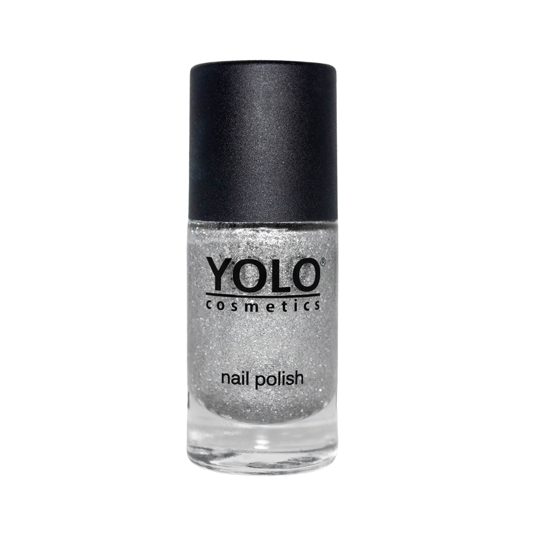 Jazzy Nail Silver Polish 175 - ZYNAH