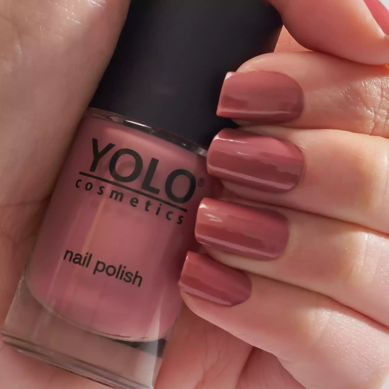 shop YOLO Nail Polish Dusty Rose 205p on ZYNAH
