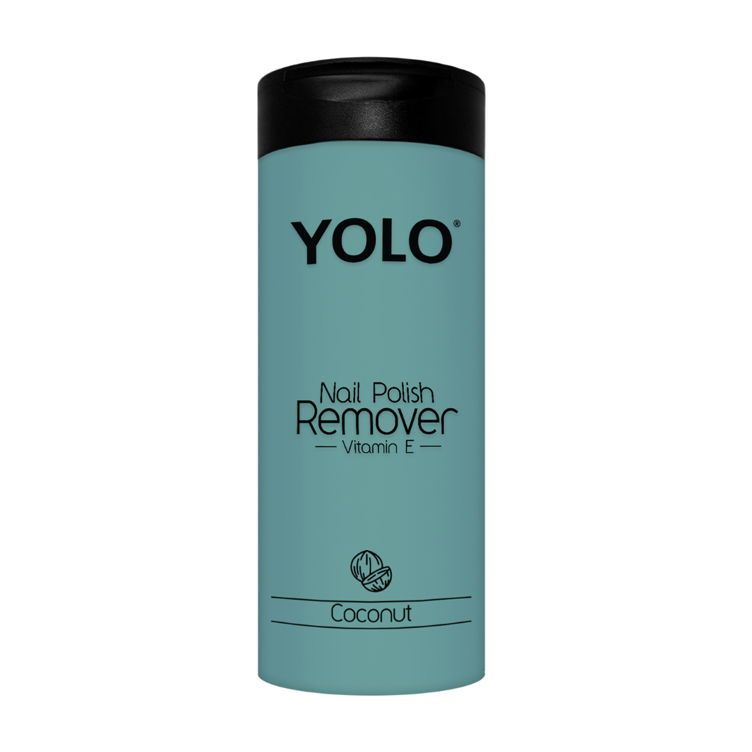 YOLO Nail Polish Remover with Vitamin E - Coconut - ZYNAH