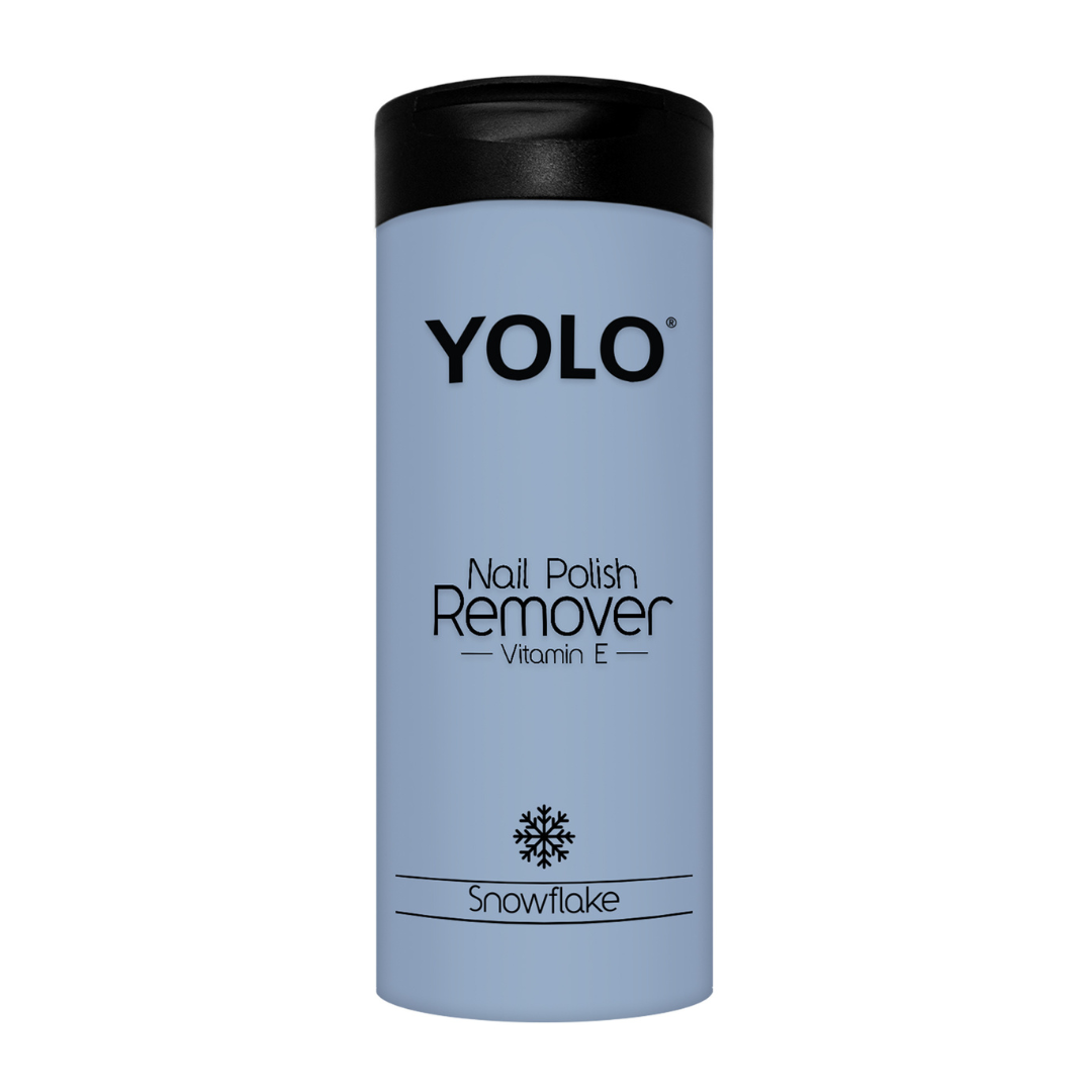 YOLO Nail Polish Remover with Vitamin E -  Snowflake  ZYNAH