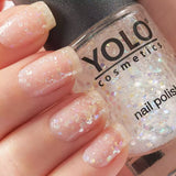 YOLO Sparkly Nail Polish 214 - zynah